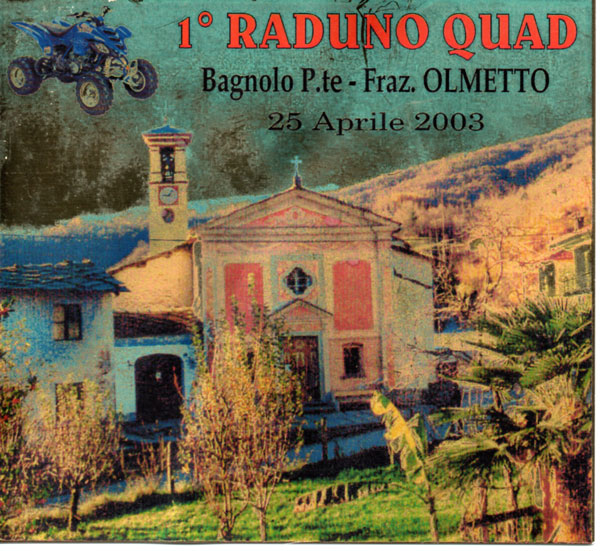 1°- Raduno Quad del Faraone - Bagnolo Piemonte 25 Aprile 2003