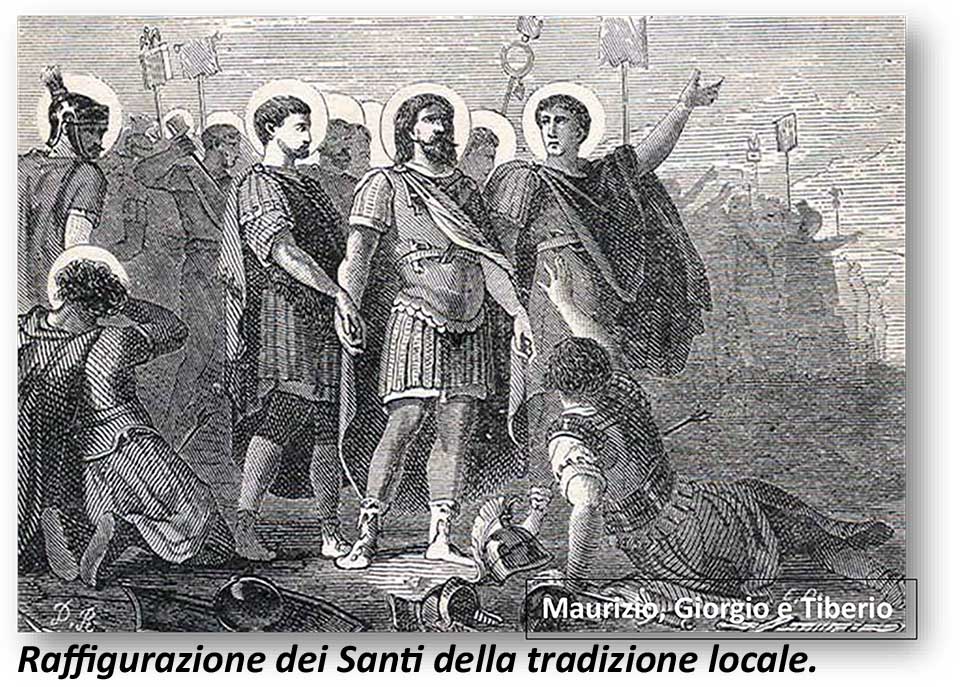 Raffigurazione iconografica di San Giorgio Martire